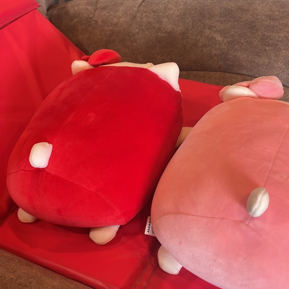 Sanrio Hello Kitty Mochi-Mochi 12” Plush X 2! - Picture 6 of 11